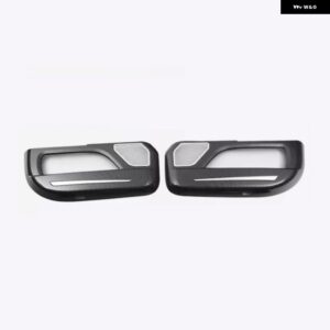 ABSカーボンパターン ランドローバー ディフェンダー 110 130 2020-2024 車ドアアンチキックオールインクルーシブ パネル 装飾 カバー トリム - 90 edition