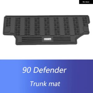 ランドローバー ディフェンダー 90 110 13 2020-2024 車用リア トランク 収納 マット 防水 TPE カーゴライナー アクセサリー - Thickened For 90