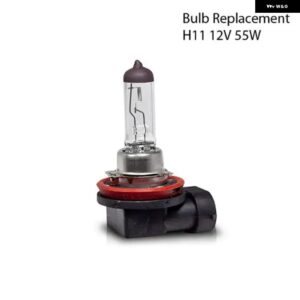 BMW 3シリーズ E90 E91 325 328 335 2005 2006 2007 2008 セダン フロント バンパー クリア フォグランプ ハロゲン 電球 付き - 2pcs Halogen Bulbs