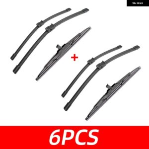 3PCS カー ワイパー フォード フォーカス C-MAX MK1 / C-MAX MPV MK1 2003-2010 フロントリア ワイパー ブレード ブラシ 自動車アクセサリー - 6 PCS