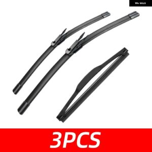 3PCS 車用 ワイパー シトロエン C4 クーペ 3ドア 2004-2010 フロントリア ワイパー ブレード ブラシ 自動車アクセサリー 2004 - 3 PCS