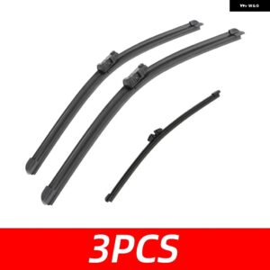 3PCS カー ワイパー フォード エコスポーツ MK2 II 2018-2021 フロントリア ワイパー ブレード ブラシ 自動車アクセサリー 2018 - 21 - 3 PCS