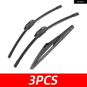 3PCS カー ワイパー トヨタ PRIUS V 2012-2021 フロントリア ワイパー ブレードブラシ 自動車アクセサリー 2012 2013 2014 - 3 PCS