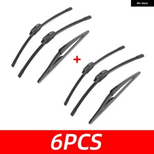 3PCS 車 ワイパー シトロエン C2 2003-2009 フロントリア ワイパー ブレード ブラシ 自動車アクセサリー 2003 - 07 - 6 PCS