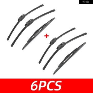 3PCS 車用 ワイパー シボレー キャプティバ MK1 2006-2018 フロント リア ワイパー ブレード ブラシ 自動車アクセサリー 2006 - 09 - 6 PCS