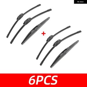 3PCS 車 ワイパー インフィニティ QX56 2011-2014 フロントリア ワイパー ブレード ブラシ 自動車アクセサリー 2011 - 14 - 6 PCS