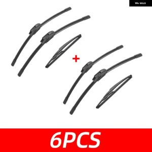 3PCS カー ワイパー CHERY TIGGO 3X 3XE 2017-2021 フロントリア ワイパー ブレード ブラシ 自動車アクセサリー 2017 - 21 - 6 PCS