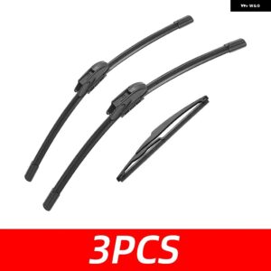 3PCS カー ワイパー CHERY TIGGO 3X 3XE 2017-2021 フロントリア ワイパー ブレード ブラシ 自動車アクセサリー 2017 - 21 - 3 PCS