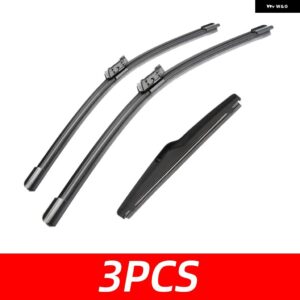 3PCS 車 ワイパー シトロエン C3 エアクロス 2017-2020 フロントリア ワイパー ブレード ブラシ 自動車アクセサリー 2017 - 20 - 3 PCS