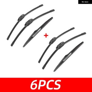 3PCS カー ワイパー レクサス RX450H RX350 AL10 2009-2015 フロントリア ワイパー ブレード ブラシ 自動車アクセサリー 2009 2010 - 6 PCS