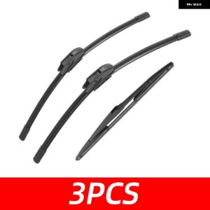 3PCS カー ワイパー レクサス RX450H RX350 AL10 2009-2015 フロントリア ワイパー ブレード ブラシ 自動車アクセサリー 2009 2010 - 3 PCS