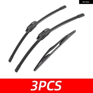 3PCS カー ワイパー ランドローバー フリーランダー 1 MK1 1997-2006 フロントリア ワイパー ブレード ブラシ 自動車アクセサリー 1997 1998 - 3 PCS