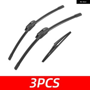 3PCS カー ワイパー レクサス LX570 2008-2022 フロントリア ワイパー ブレード ブラシ 自動車アクセサリー 2008 2009 2010 - 3 PCS