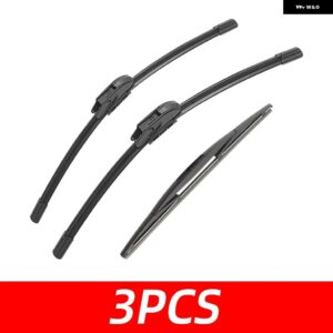 3PCS 車 ワイパー インフィニティ EX25 EX35 EX37 QX50 2007-2016 フロントリア ワイパー ブレード ブラシ 自動車アクセサリー 2007 2008 - 3 PCS