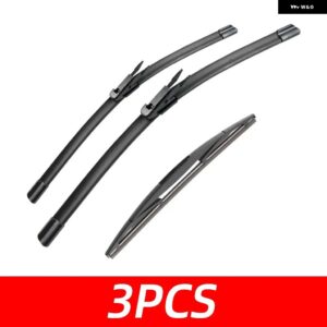 3PCS 車用 ワイパー シボレー タホ MK3 2007-2013 フロント リア ワイパー ブレード ブラシ 自動車アクセサリー 2007 2008 2009 - 3 PCS