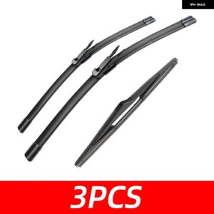 3PCS カー ワイパー サーブ 9-3 コンビ エステート 9-3X 2010-2012 フロント リア ワイパー ブレード ブラシ 自動車アクセサリー 2010 2011 2012 - 3 PCS