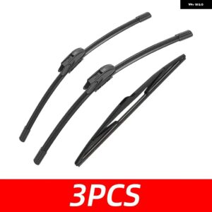 3PCS 車用 ワイパー BMW X3 E83 2003-2010 フロントリア ワイパー ブレード ブラシ 自動車アクセサリー 2003 - 06 - 3 PCS