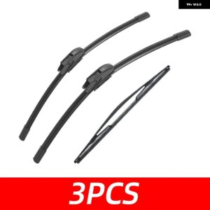 3PCS 車 ワイパー 日産 プリメーラ ワゴン P12 2001-2007 フロント リア ワイパー ブレード ブラシ 自動車アクセサリー 2001 2002 2003 - 3 PCS