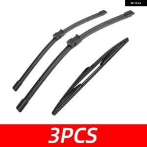 3PCS カー ワイパー マツダ 3 BK ハッチバック 2003-2009 フロントリア ワイパー ブレード ブラシ 自動車アクセサリー 2003 - 06 - 3 PCS