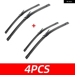 3PCS 車 ワイパー 日産 キャシュカイ J10 2006-2013 フロントリア ワイパー ブレード ブラシ 自動車アクセサリー 2006 - 10 - 4 PCS