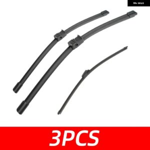 3PCS 車 ワイパー VW ゴルフ 5 FSI ハッチ 2004-2005 フロントリア ワイパー ブレード ブラシ 自動車アクセサリー 2004 2005 - 3 PCS