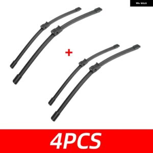 3PCS 車 ワイパー VW ゴルフ 5 FSI ハッチ 2004-2005 フロントリア ワイパー ブレード ブラシ 自動車アクセサリー 2004 2005 - 4 PCS