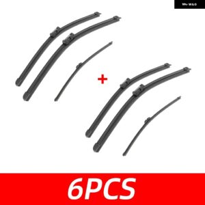 3PCS カー ワイパー ホンダ ジャズ 2017-2017 フロントリア ワイパー ブレード ブラシ 自動車アクセサリー 2017 - 6 PCS