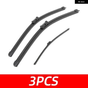 3PCS カー ワイパー ホンダ ジャズ 2017-2017 フロントリア ワイパー ブレード ブラシ 自動車アクセサリー 2017 - 3 PCS