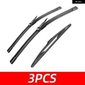 3PCS 車 ワイパー シトロエン C4 ハッチバック 5ドア 2004-2010 フロントリア ワイパー ブレード ブラシ 自動車アクセサリー 2004 - 3 PCS