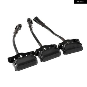 3個 車用フロント グリル ライト カスタム グリル シグナルランプ トヨタ タンドラ TRD PRO 2019-2021 - Smoked