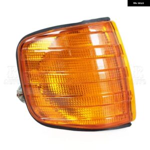 フロントコーナーランプ ハウジング フォグランプ ベンツ W126 260SE 280SE 300SE 380SE 420SE 300SEL 500SELマーカーコーナーランプカー - Yellow-1Right