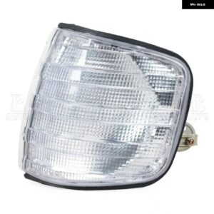 フロントコーナーランプ ハウジング フォグランプ ベンツ W126 260SE 280SE 300SE 380SE 420SE 300SEL 500SELマーカーコーナーランプカー - White-1Left