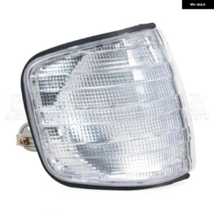 フロントコーナーランプ ハウジング フォグランプ ベンツ W126 260SE 280SE 300SE 380SE 420SE 300SEL 500SELマーカーコーナーランプカー - White-1Right