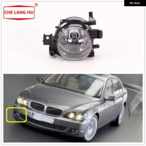 フォグランプ BMW 7シリーズ E65 E66 730 740 745 D 735 745 760 2005 2006 2007 2008 フロント フォグランプ フォグランプ 電球 付き - 1pc Right Side