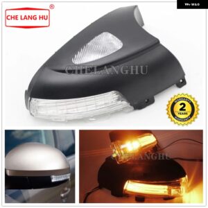 LEDライト VW ティグアン 2007 - 11 カー スタイリング リアLEDミラー ライトランプ ウィンカー インジケーター パドルライト付き - Left s