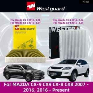 マツダ CX-9 CX9 CX-8 CX8 2007 - 2016 2016 - 現在 ボルボキャビンエア フィルター エアコン カーリフレッシャー カーアクセサリー