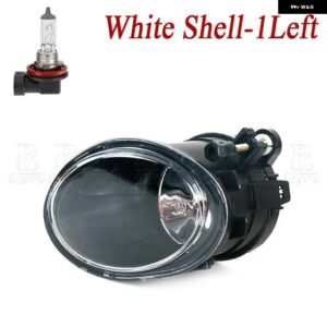 フロント バンパー フォグランプ ハロゲン バルブ 付き BMW 3シリーズ M5 E39 2001-2003 M3 E46 2002-2005 63177894017 63177894018 - Clear Shell-1Left