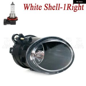 フロント バンパー フォグランプ ハロゲン バルブ 付き BMW 3シリーズ M5 E39 2001-2003 M3 E46 2002-2005 63177894017 63177894018 - Clear Shell-1Right