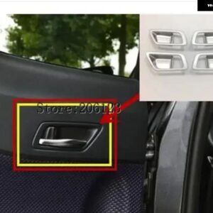 トヨタ C-HR CHR 2016 2017 2018 車内ウィンドウリフト ボタン トリム インナードア アームレスト カバー ABS ピアノブラック 2個 - 30.983