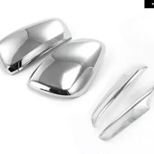 RENAULT KADJAR 2016 2017 2018 カー スタイリング カーボン/クローム スタイル ABS バックミラー 装飾 トリム カーカバー - D