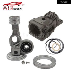 エア サスペンション コンプレッサーシリンダー ヘッド/ピストンロッド/ピストンリング メルセデス ML クラス W164 GL クラス X164 エアポンプ リペアキット - Cylinder-Rod-Rings