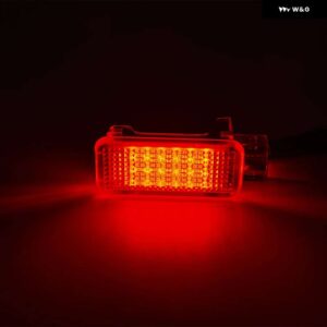 LED カーテシ グローブ ボックス ランプ アンダー ドア足元ライト VW パサート CC ポロ B5 B6 アトラス ボラ キャディ ラビット T5 T6 ゴルフ MK5 6 - Red Color