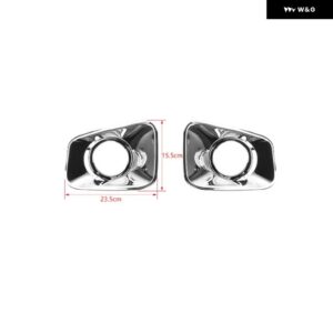 スズキ ランプフードフロント フォグライト ランプ装飾カバー ジムニー 2019-24 アップ - Chrome
