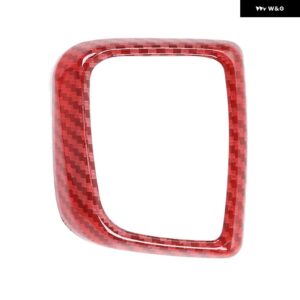 スズキ 自動車電話電話ボタン 装飾フレームカバー ステッカー ジムニー 2019-22 インテリア - red carboo fiber