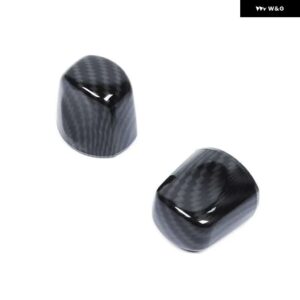 スズキ 車ワイパーレバーウィンカーコントロール装飾カバー ジムニー 2015-2019-22 アップインテリア - carbon fiber grain