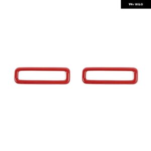 スズキ 車中央空調ベントアウトレット装飾カバー ジムニー 2019-24 アップ - red