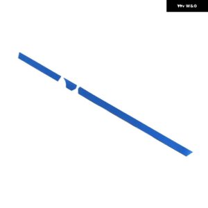 スズキ カーセンターコンソール 装飾ストリップカバー トリム ジムニー 2019-24 アップインテリア - blue