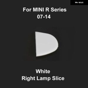 インテリアサンバイザー サンシェードパネル ハウジングバニティミラーカバー MINI COOPER S ONE D JCW R55 R56 R57 R59 R60 - Lamp Slice-Right