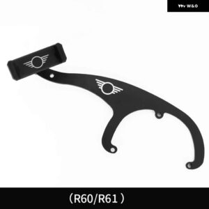 カースタイリング 電話ホルダー ナビゲーション 折りたたみ車両 GPS ブラケットミニクーパー JCW R55 R56 R60 R61 F54 F55 F56 F60 - MINI3