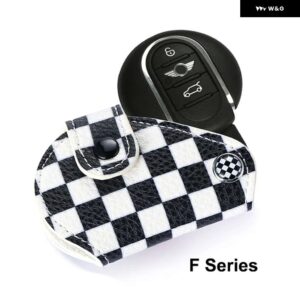 レザーユニオンジャックキーケース バッグ カバー 財布フォブミニクーパー R55 R56 R60 R61 F54 F55 F56 F57 F60 カントリーマンカー - F Series Checker